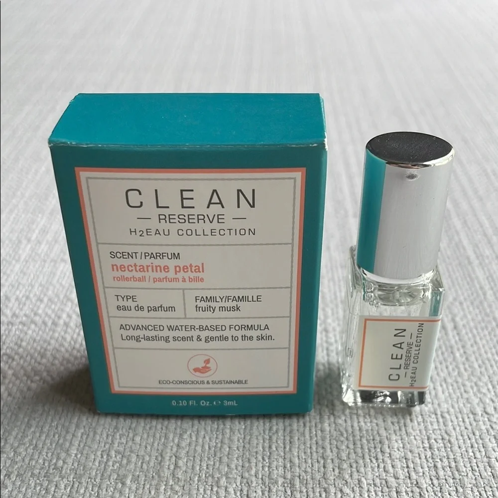 CLEAN RESERVE H2EAU Nectarine Petal mini rollerball